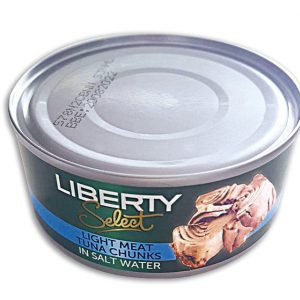 Liberty Select Light Meat Tuna Chunks In Salt Water 170g